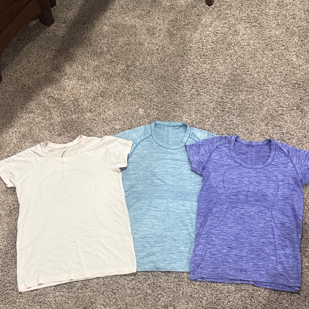 Lululemon Swiftly Tech Shirt Set, Womens Size 10